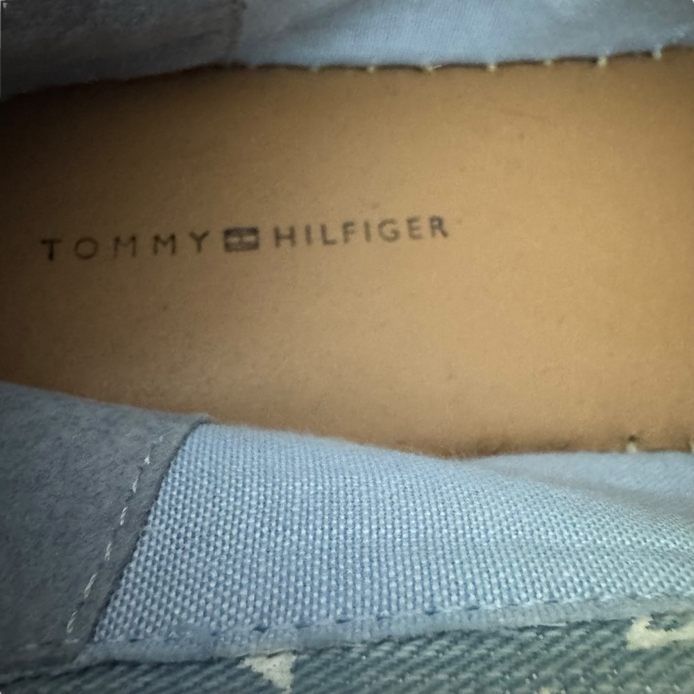 Tommy Hilfiger Denim Star Espadrille Slip On Shoes Womens 9.5 Casual Summer - Picture 4 of 7